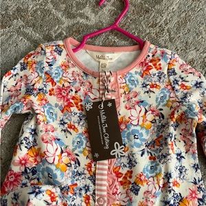 Matilda Jane 12-18 m 1 pc romper with headband NWT